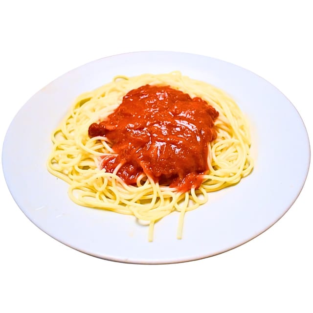 Spaghetti & Meat Sauce.