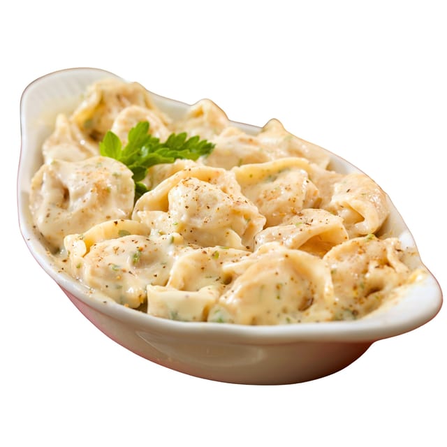 Tortellini Alfredo.